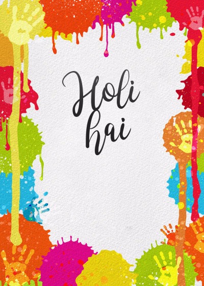 invitation for holi celebration in office