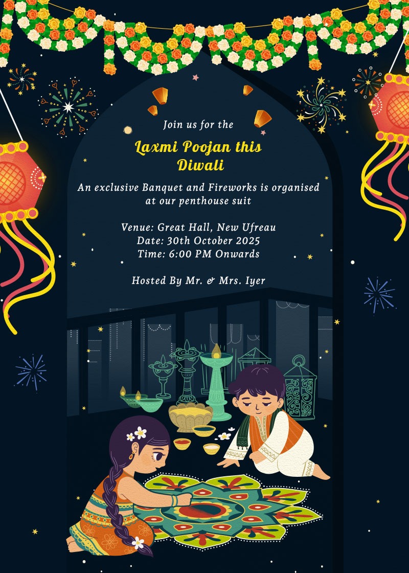 Wedding Invitation Video Maker: Create Custom Invitations Online, image size:800x1120