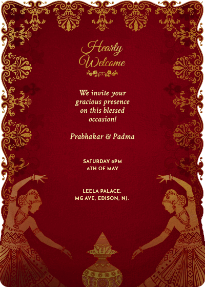 traditional event invitation 140 opt1